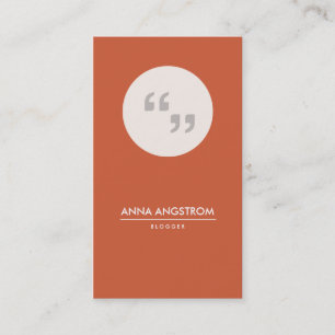 Modern Business Card No. 42