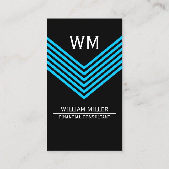Modern Business Cards (Front)