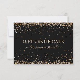 MODERN BUSINESS CERTIFICATE GIFT GLITTER