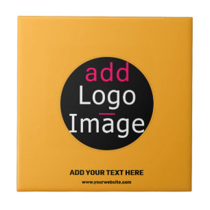 Modern Business Custom Macaroni & Cheese Hue Tile