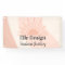 Modern Business Feminine Blush Pink Custom Logo