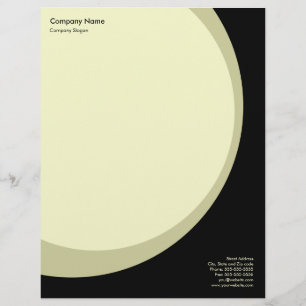 Modern Business Letterhead - Neutral
