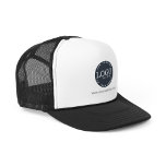 Modern Business Logo and Company Website Employees Trucker Hat<br><div class="desc">Easily add your business logo and website address by clicking the "Personalize" button. Perfect for your business retreats and events,  clients and employees use. There's no minimum order requirement and no setup fee. Order as many or fewer as your business requires</div>