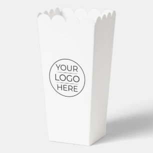 Modern Business Logo Branding Favor Box