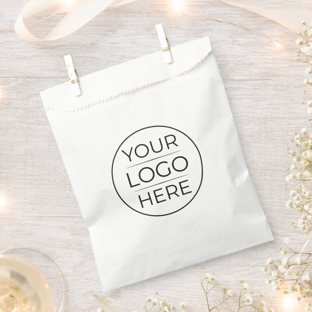 Modern Business Logo Branding Favour Bag (Clipped)