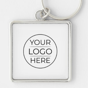 Modern Business Logo Branding Keychain