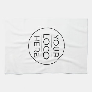 Modern Business Logo Branding Kitchen Towel