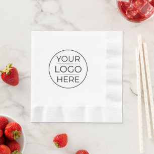 Modern Business Logo Branding Napkin