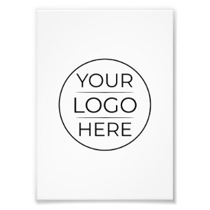 Modern Business Logo Branding Photo Print