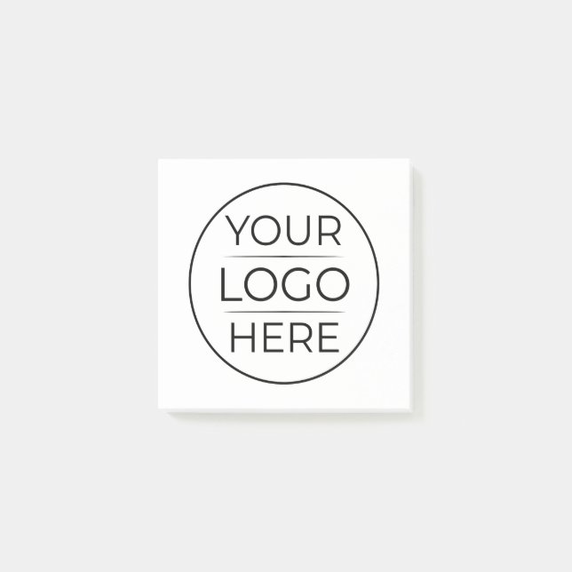 Modern Business Logo Branding Post-it Notes (Front)