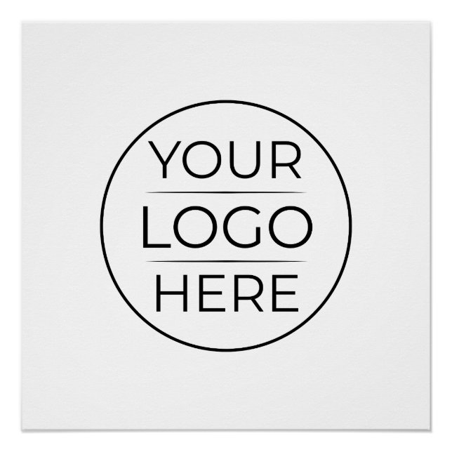 Modern Business Logo Branding Poster (Front)