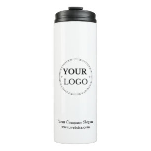 Modern Business Logo Company Promotional  Thermal Tumbler