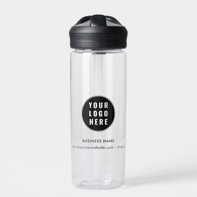 Modern Business Logo Corporate Promotional Water Bottle (Front)