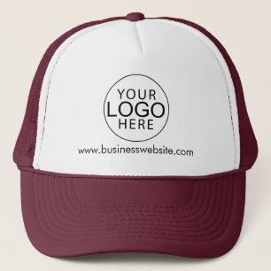 Modern Business Logo Custom Corporate Events Trucker Hat
