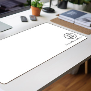 Modern Business Logo Desk Mat