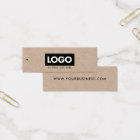 Modern Business Logo Label Clothing Hang Tag