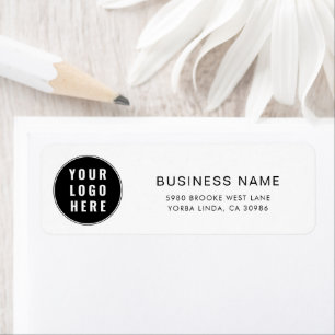 Modern Business Logo Modern Return Address
