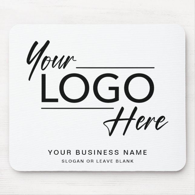 Modern Business Logo Mouse Pad (Front)
