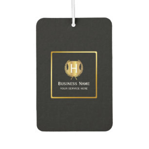 Modern Business Logo Promotional Branding Air Freshener