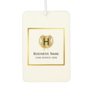 Modern Business Logo Promotional Branding Air Freshener