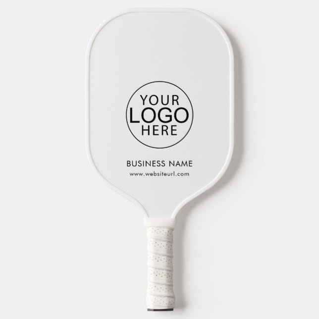 Modern Business Logo Promotional Custom Pickleball Paddle (Front)