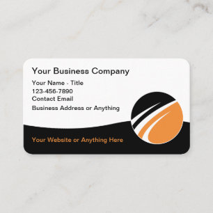 Modern Business Logo Style Business Cards