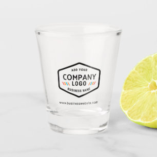 Modern Business Logo Website Minimalist Shot Glass