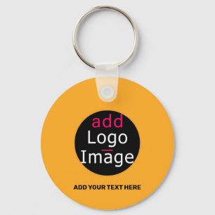 Modern Business Macaroni & Cheese Hue  Keychain