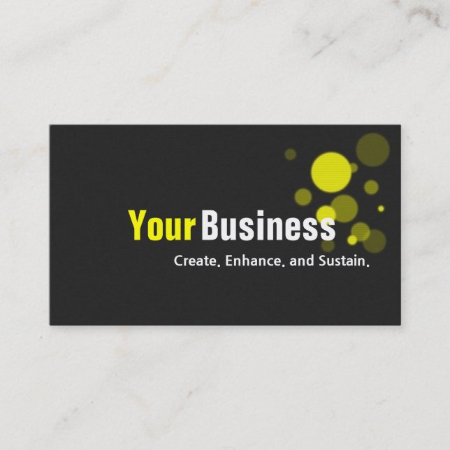 Modern Business Management Design Software Card (Front)