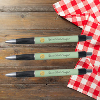 Modern Business Name and Logo Promotional Pen