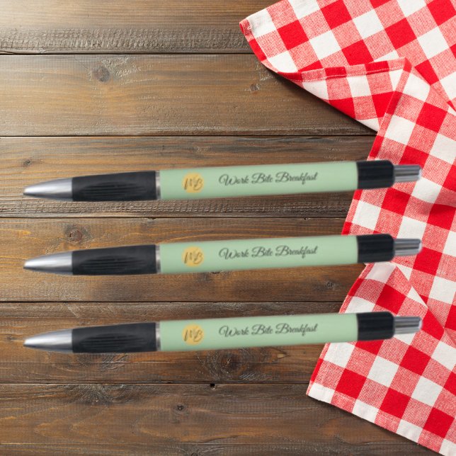 Modern Business Name and Logo Promotional Pen (Creator Uploaded)