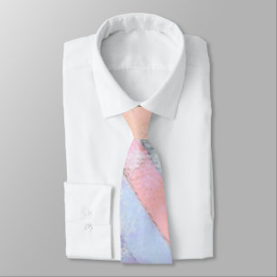 Modern Business Pattern Abstrac Blue Pink Tie