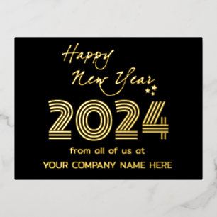 Modern Business Queer Code Christmas Foil Holiday