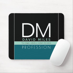 Modern Business Template   All Colours Customizabl Mouse Pad