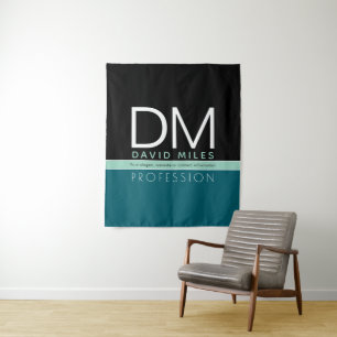 Modern Business Template   All Colours Customizabl Tapestry