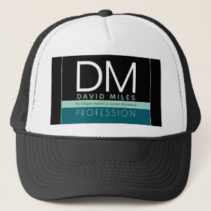 Modern Business Template All Colours Customizabl Trucker Hat