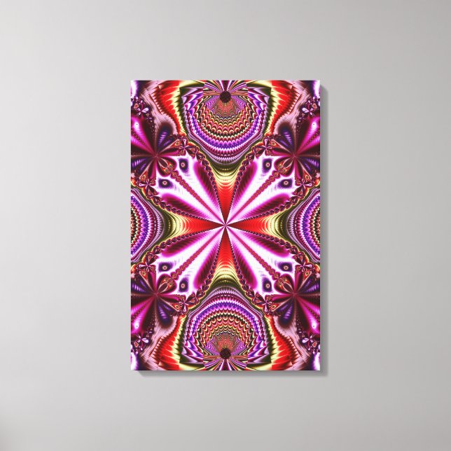 Modern Butterfly shape abstract wallart Canvas Print (Front)