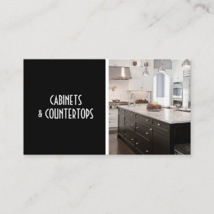 Modern CABINETS & COUNTERTOPS Construction Card