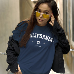 MODERN CALIFORNIA STATE CITY INITIALS MATCHING T-Shirt