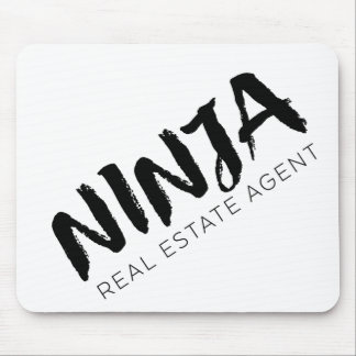 Modern Caligraphy Realtor Mousepad