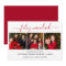 Modern Calligraphy 3 Photo Red Feliz Navidad