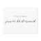 Modern Calligraphy Be My Junior Bridesmaid