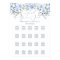 Modern Calligraphy Font DIY colour Dusty Blue Rose