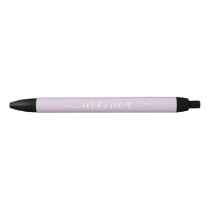 Modern Calligraphy Name Black Ink Pen