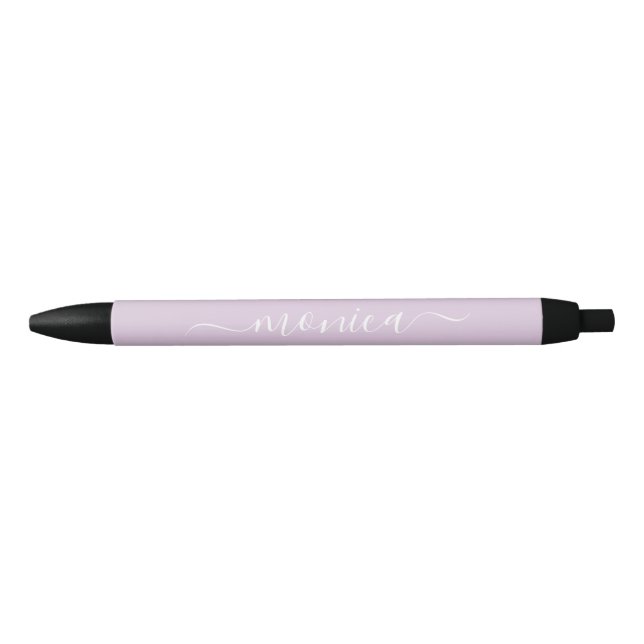 Modern Calligraphy Name Black Ink Pen (Front)