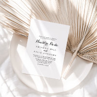 Modern Calligraphy Nuestra Boda Wedding