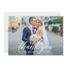 Modern Calligraphy QR Code 2 Photo Wedding