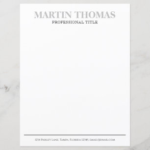 Modern Calligraphy Simple Typography Professional 