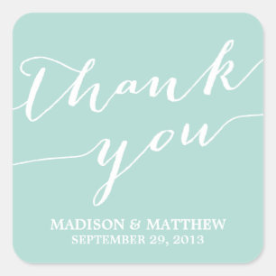 MODERN CALLIGRAPHY WEDDING FAVOR LABELS