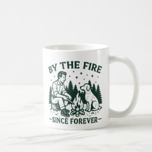 Modern Camping by The Fire Coffee Mug